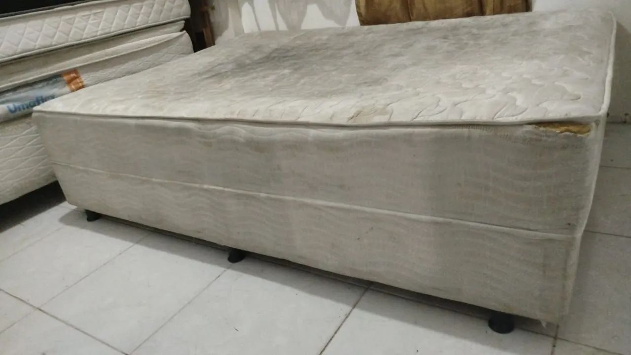 Cama box casal, em molas , entrega grátis - Foto 4