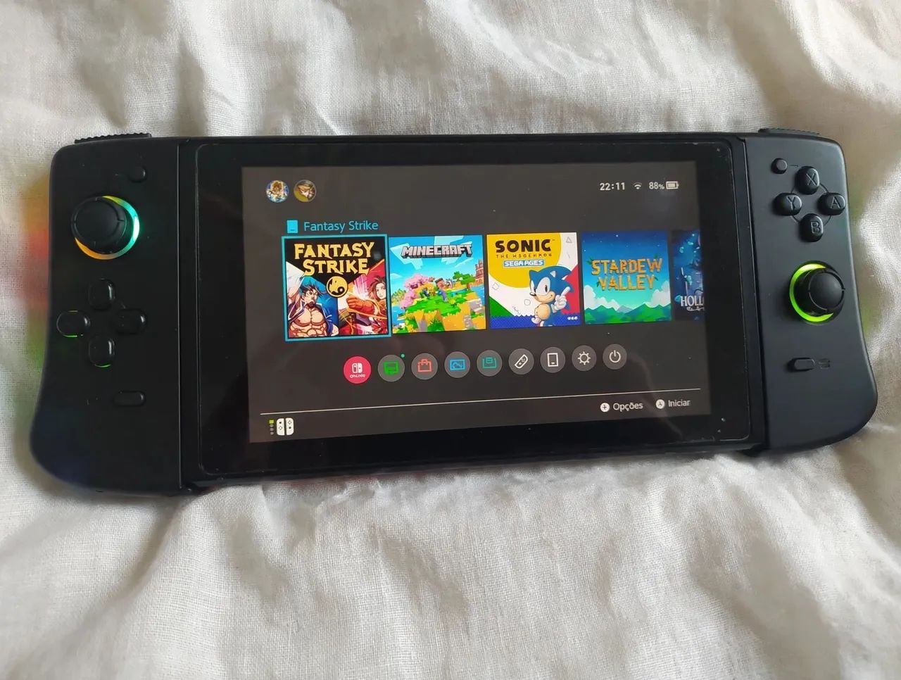 Nintendo Switch (só console e controle) Usado 