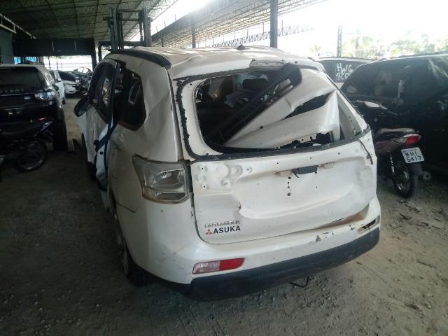 Sucata Peças Outlander 2015 Branca - Foto 2