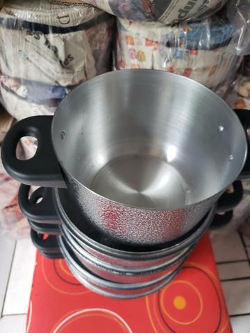 Panela craqueadas alumínio - Foto 4