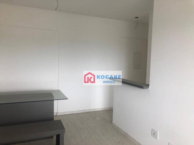 Apartamento com 2 dormitórios à venda, 53 m² por r$ 250.000,00 - vila tatetuba - são josé