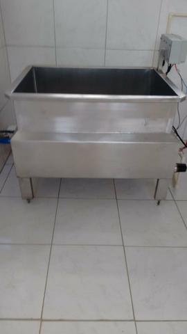 Tanque pasteurizador para fabricação de queijo - Foto 2