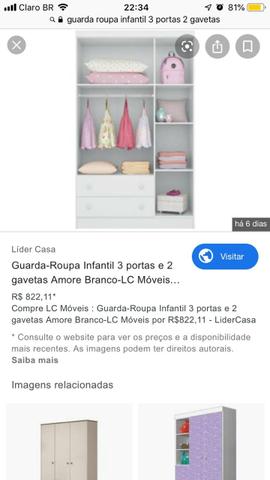 Guarda roupa + cômoda