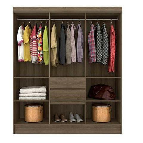 Guarda Roupa Solteiro Movemax Bruna 7 Portas 2 Gavetas - Foto 2