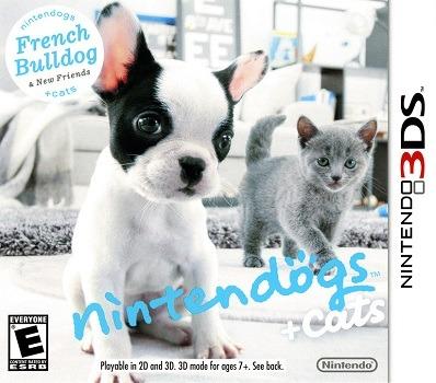 Nintendogs + cats de nintendo 3ds jogo usado