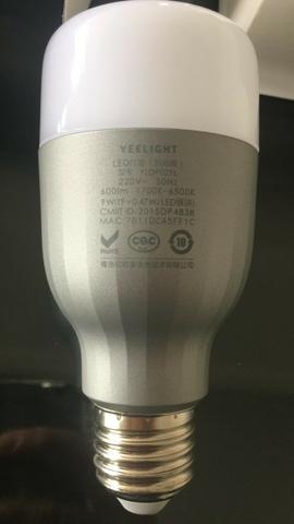 Lâmpada Yeelight Nova wifi App Zerada 220v - Foto 3
