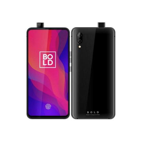 Smartphone Blu Bold N1 Dual Sim LTE 6.4" HD+ 4GB/128GB Câm. 16+5MP/13MP Black