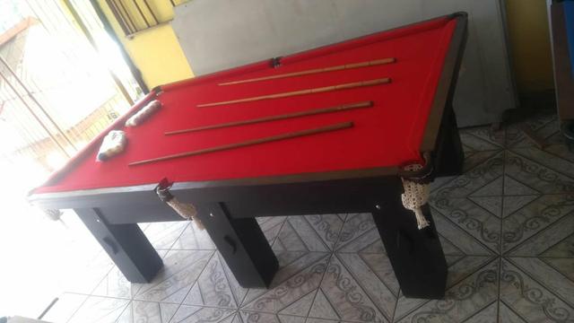 Vendo Mesa de Bilhar e Pebolim - Foto 2