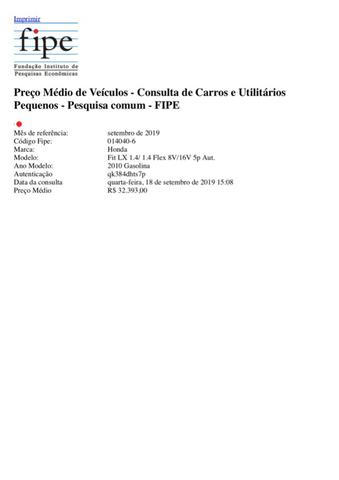 Honda Fit Abaixo da Fip - Foto 7