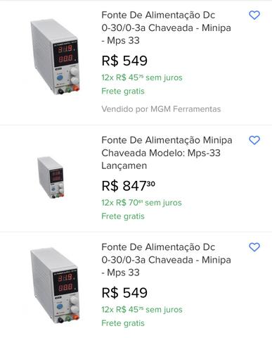 Fonte Minipa MPS-33 tatuagem - Foto 3