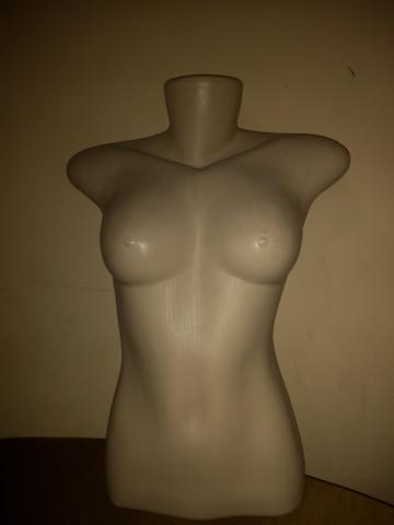Manequim feminino busto