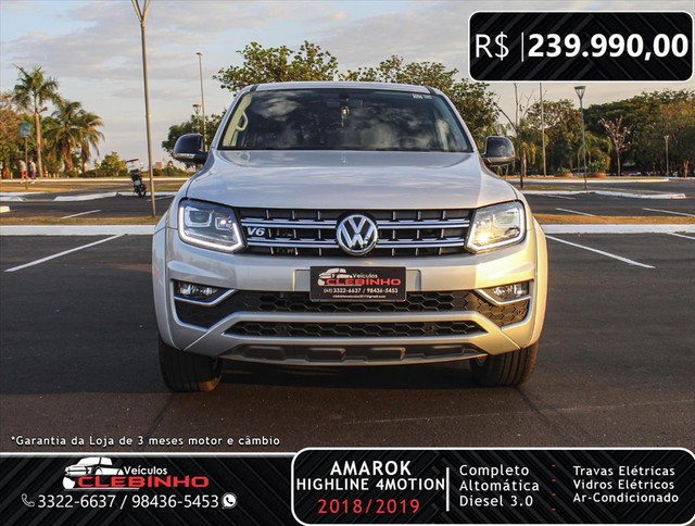 VOLKSWAGEN AMAROK 3.0 V6 TDI DIESEL HIGHLINE CD 4MOTION AUTOMÁTICO