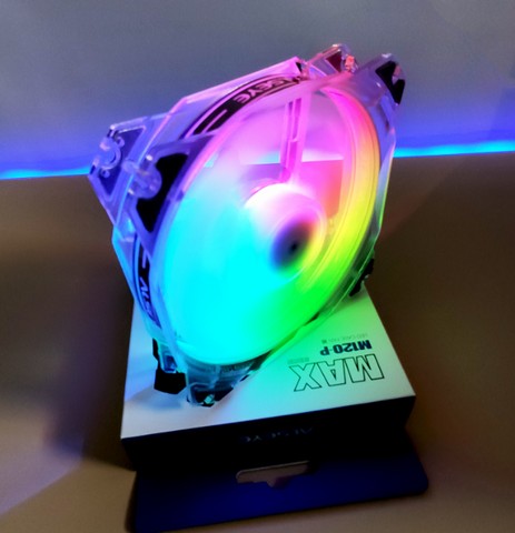 Cooler Fan RGB Gamer Alseye M120-P Série MAX (NOVO)