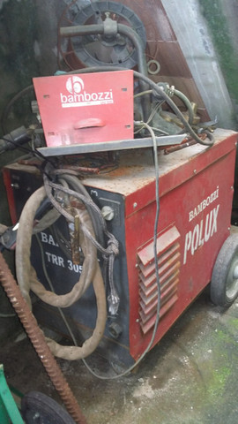 Máquina de solda mig mag bambozzi trr 3050 com cabeçote sag 1006 completa com tocha - Foto 2