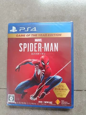 Jogo PS4 Marvel's Spider-Man Game of The Year Edition