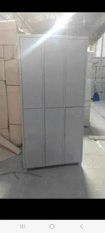 Roupeiro de aço com 6 portas grandes( só novos  )veja preços na Descrição
