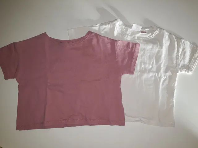 Kit blusas zara infantil 