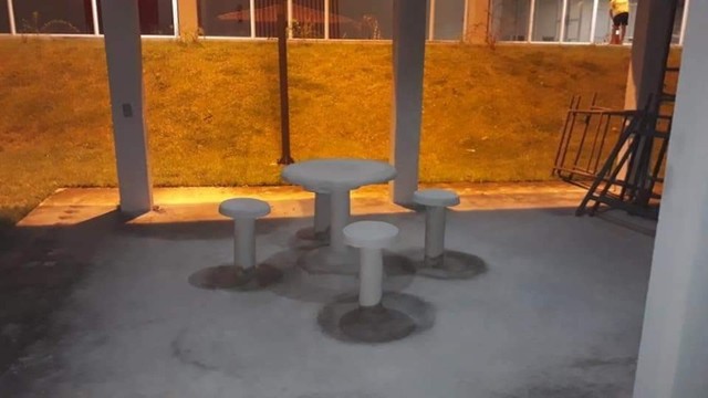 Mesas de concreto para praças - Foto 3