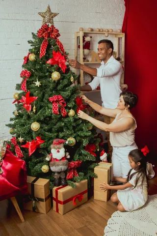 Família e crianças - Ensaios de Natal - família Veloso Valentim - Brasília  DF