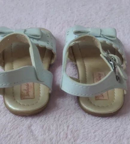 Sandália Branca N°16 - Foto 2