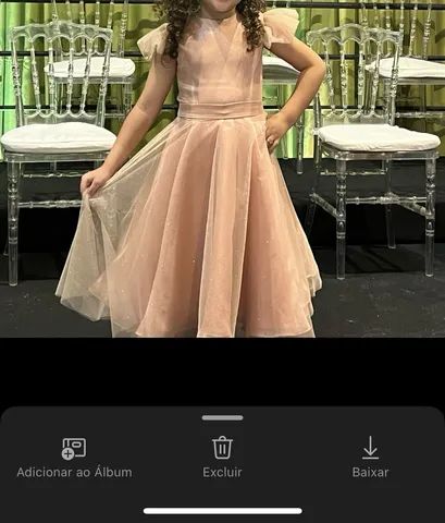 Vestido baile INFANTIL 8 anos 