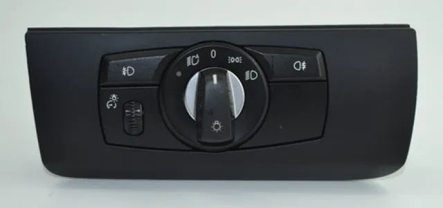 Moldura Botão Interruptor Farol Bmw X5 Sport 4.8  2007 2008