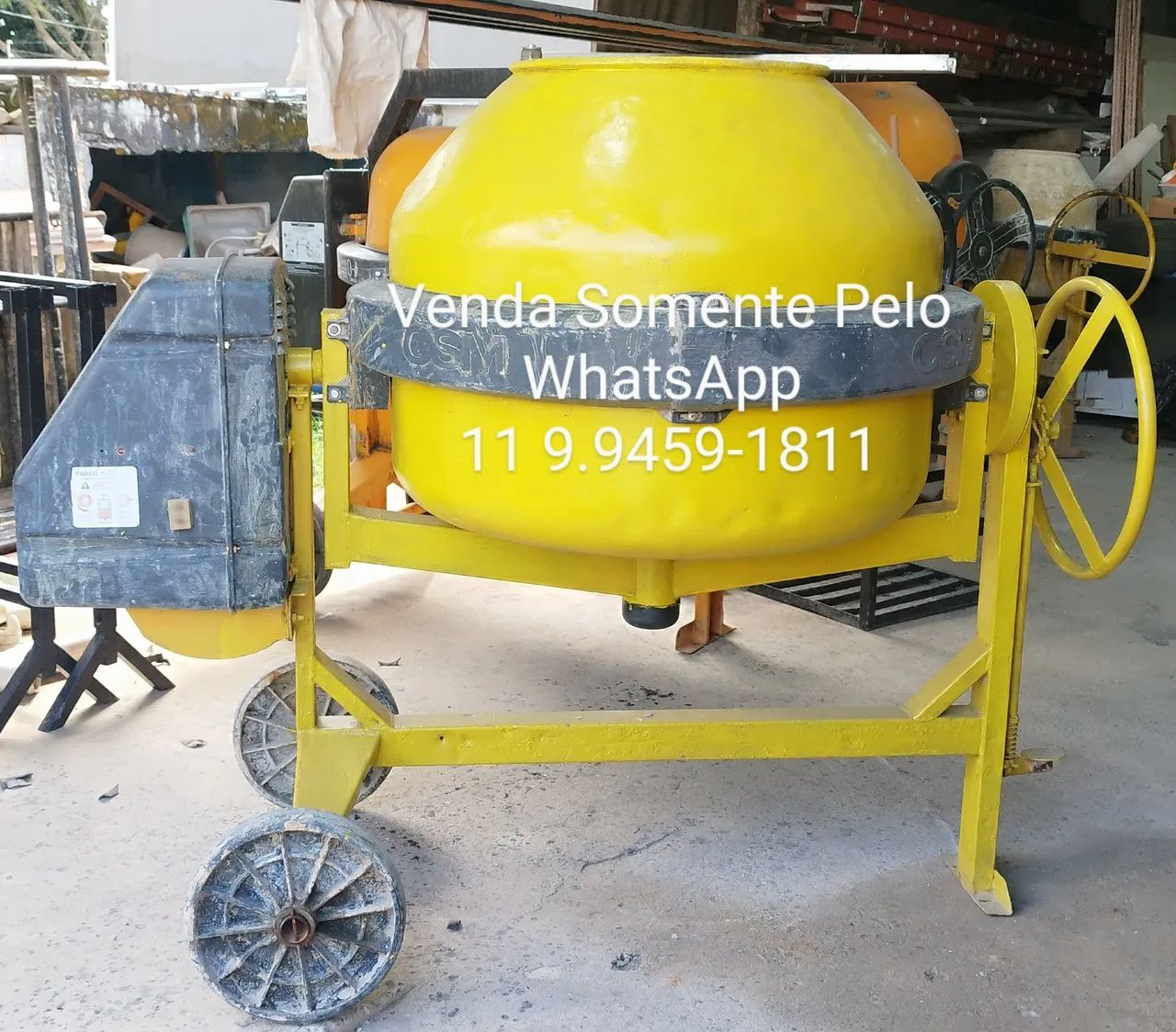 Betoneira 400 Litros - Usada em ótimo estado - Foto 4