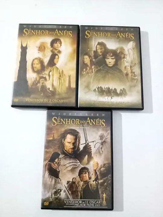 Box 6 DVD o senhor dos aneis a trilogia dos filmes A sociedade do anel  - Foto 4