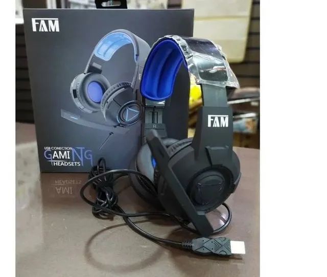 Fone de Ouvido Usb Headset Gamer FAM G161 - 994