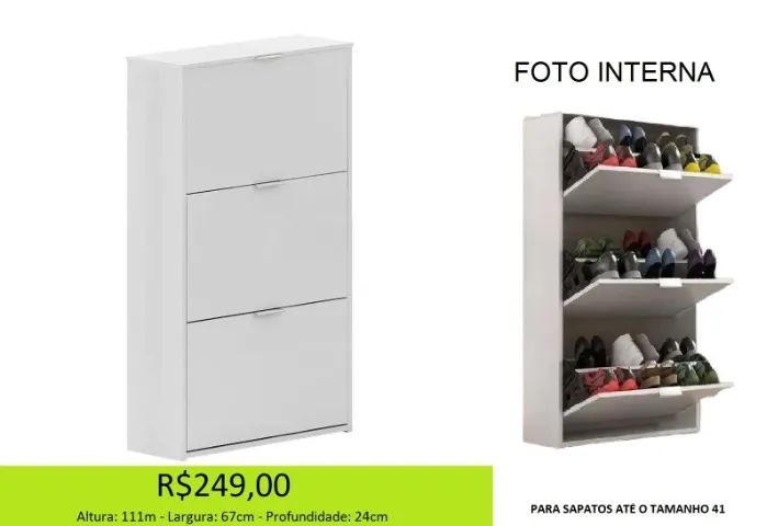 Sapateira - parcelamos sem juros  - Foto 4
