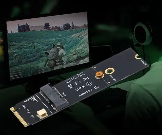 Adaptador NGFF M.2 A + E para NVMe PCI Express SSD Arduino Automação COD-AM551  - Foto 5