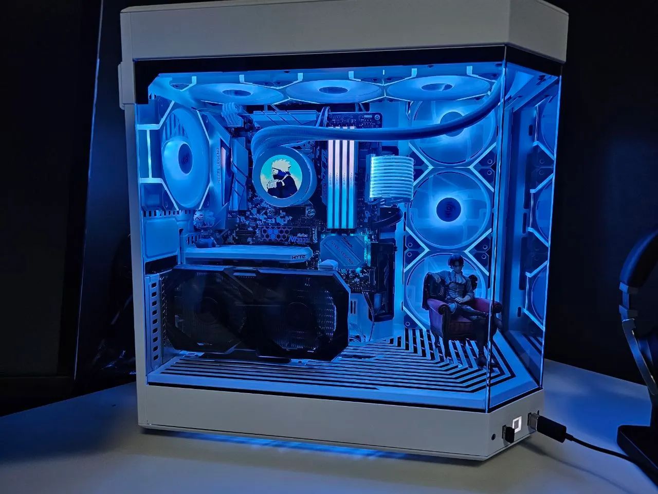 Placa de video ma vertical (Lacrada, top GEN 4.0, única unidade) - Foto 4