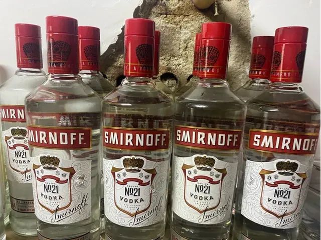 Vodka Srminoff 998ml Lacrada