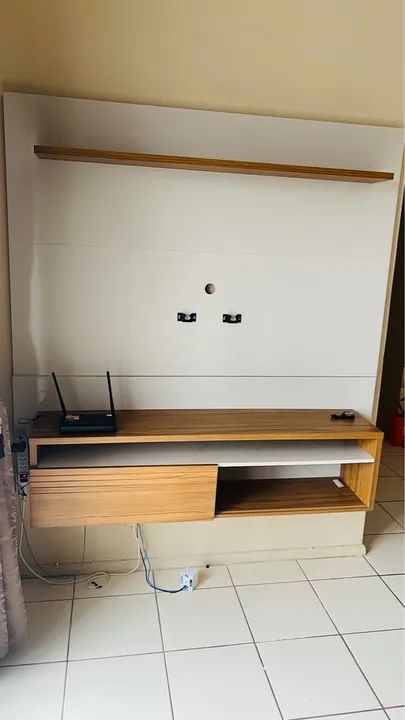 Rack para TV em madeira - Foto 5