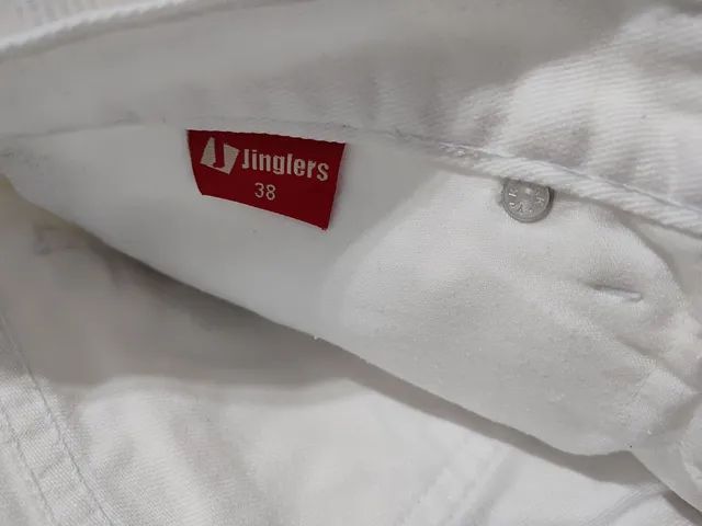 Calça jeans feminina branca - Foto 3