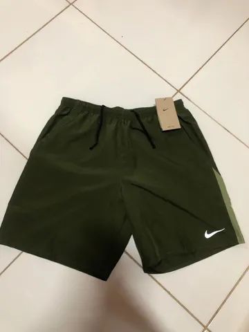 Army green nike store shorts