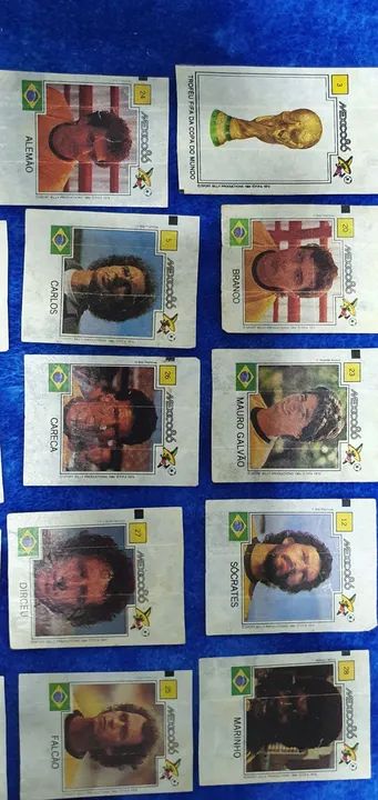 Figurinhas do Brasil Ping Pong  México 1986 - Foto 5
