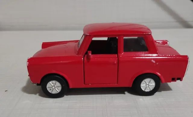 Miniatura Trabant Ddr 1989 Sunnyside 1/32 Vermelho