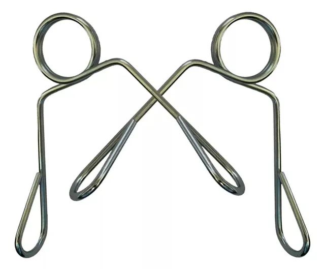 Kit 04 grampos para barras e alteres