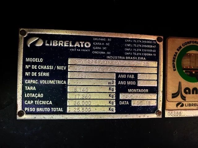 bitrem librelato  9 eixos ano 2018 - Foto 15