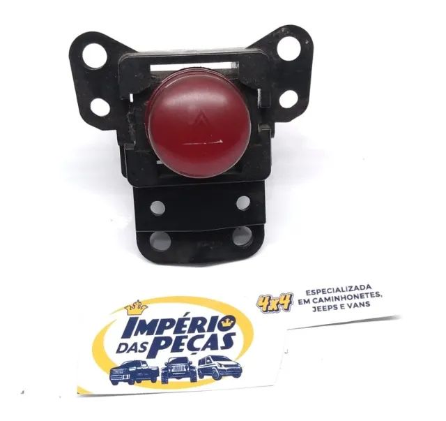 Botão Pisca Alerta Triton Pajero Dakar 08/15 #36128 - Foto 2