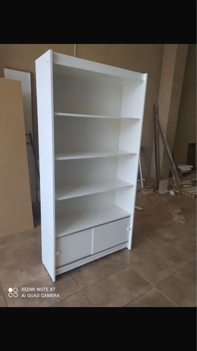 PRATELEIRA COM PORTA DE CORRER MDF - Foto 2