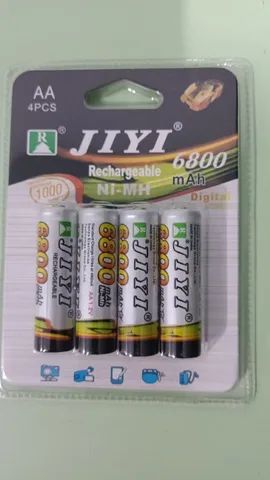 Kit com 4 Pilhas Recarregáveis (AA ou AAA) z190  - Foto 2