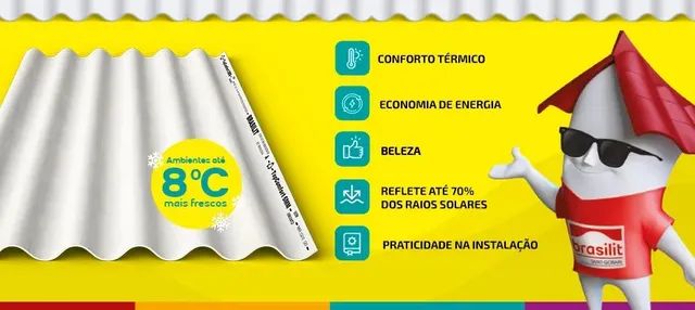 Telha Térmica TopComfort Brasilit