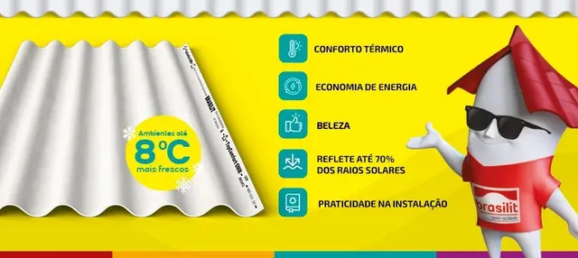 Telha Térmica TopComfort Brasilit