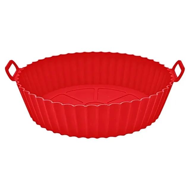 Forma De Silicone Redonda Para Air Fryer SN22419 Mimo Style