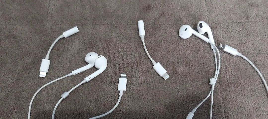 Fone Apple Original Lightning +Adaptador  - Foto 2