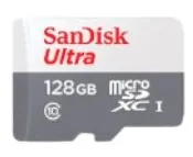Cartão de memória MicroSD Sandisk 128GB, 64GB e 32GB