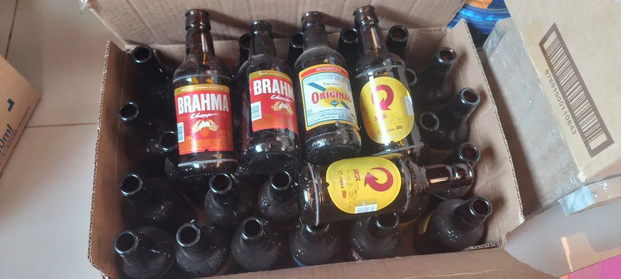 30 Litrinhos retornáveis.