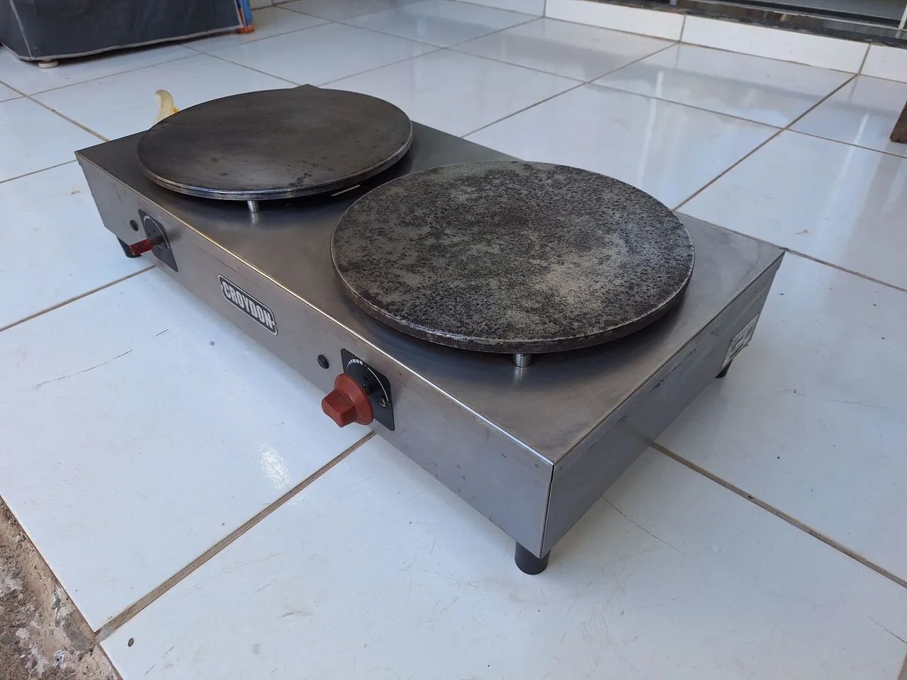 Chapa para Crepe Dupla Croydon - Foto 6